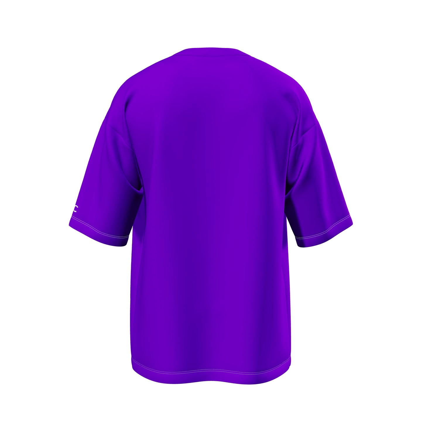 Imperial Purple Classic Signature Oversized Tee