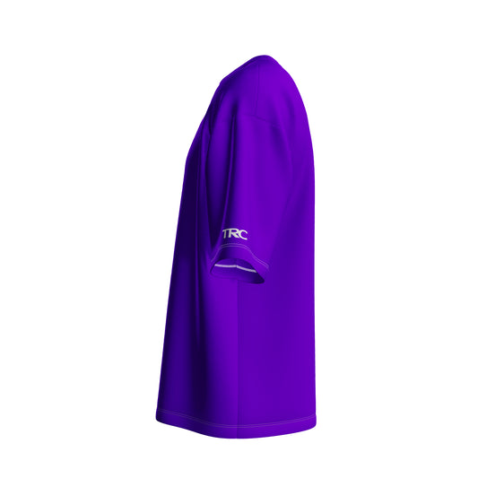Imperial Purple Classic Signature Oversized Tee