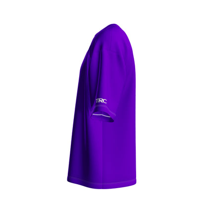 Imperial Purple Classic Signature Oversized Tee