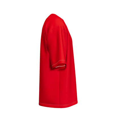 Tango Red Classic Signature Oversized Tee