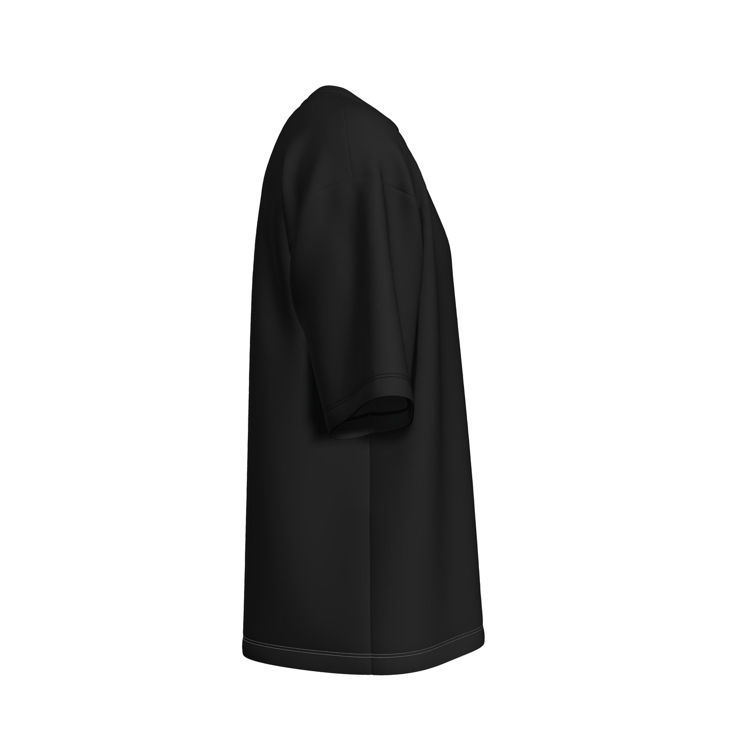 Midnight Black Classic Signature Oversized Tee